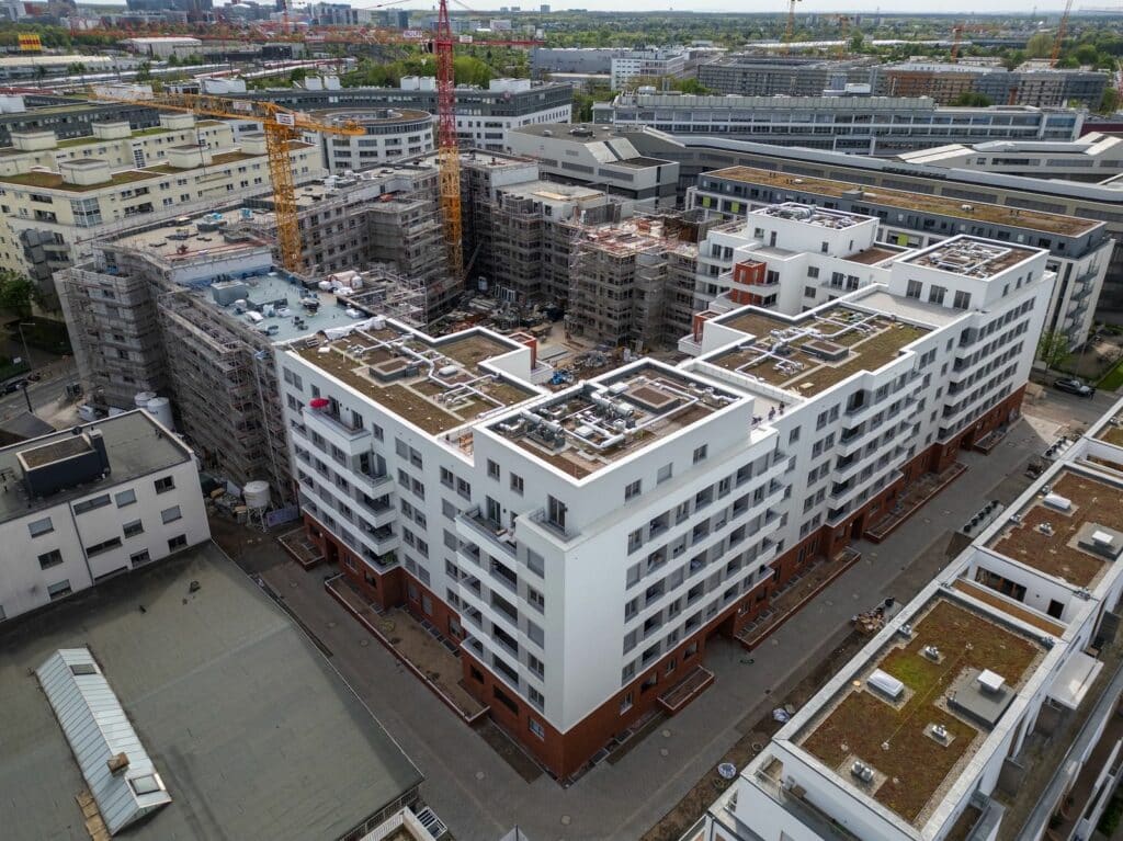 Kleyers Frankfurt - Construction progress April 2024