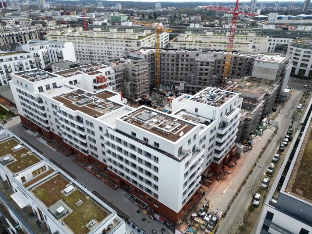 Kleyers Frankfurt - Baufortschritt März 2024