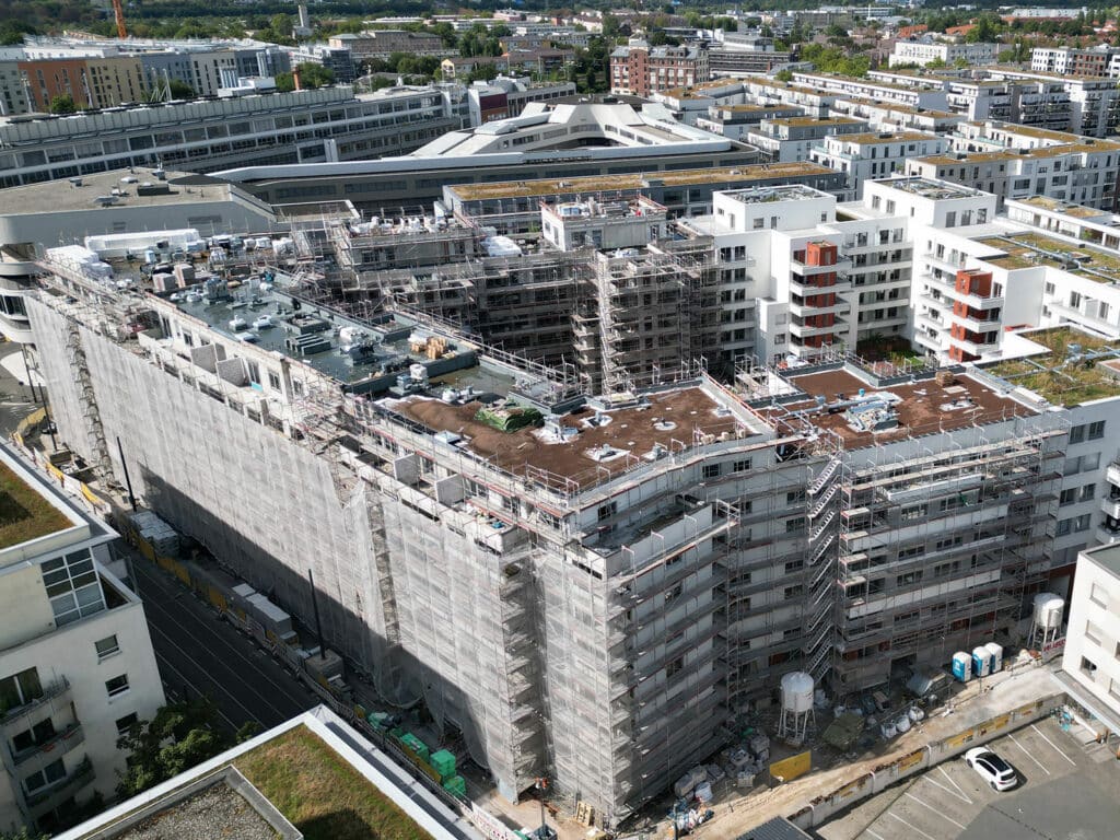 Kleyers Frankfurt - Construction progress September 2024