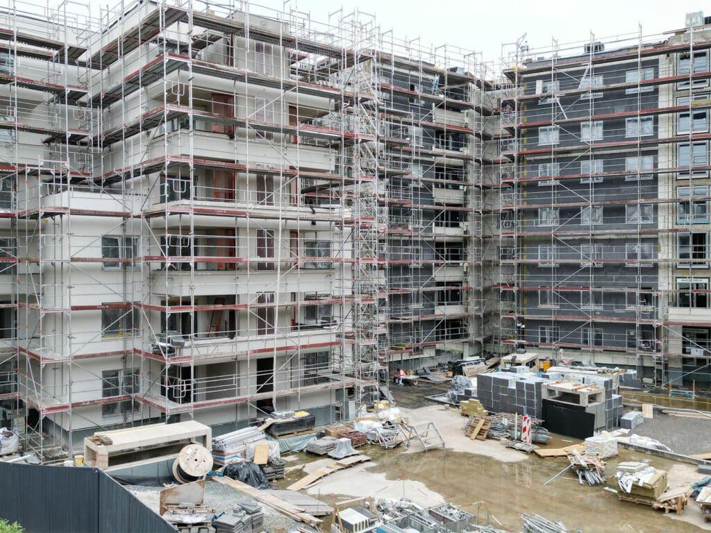 Kleyers Frankfurt - Construction progress August 2024